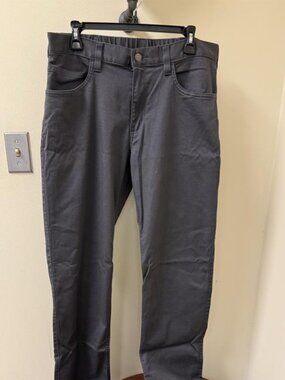 Carhartt Force Pants 34x34 Gray Relaxed Fit BN6279-M Workwear EUC